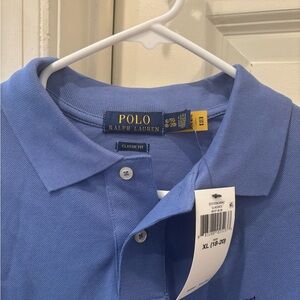 Polo Ralph Lauren Boys Cotton Mesh long sleeve polo shirt